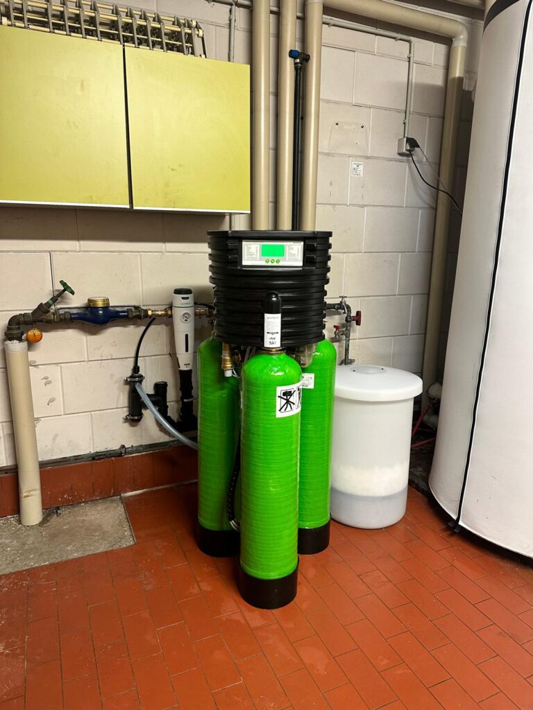 Eine Enthärtungsanlage